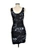 Express Graphic Black Cocktail Dress Size M - photo 2