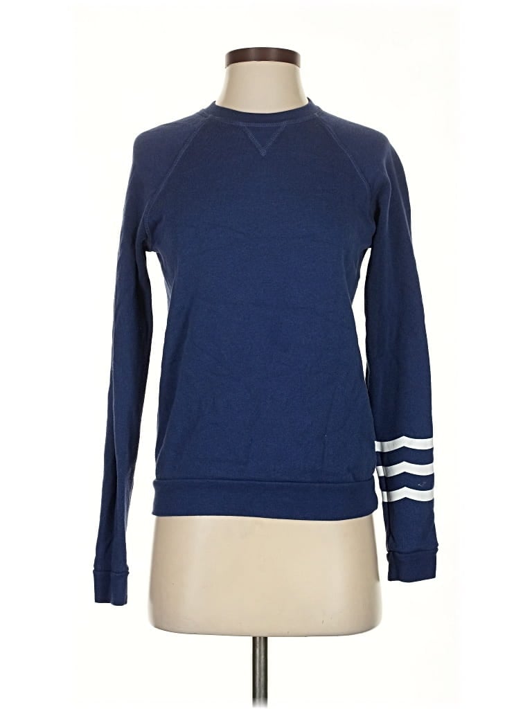 Pre-owned Sol Angeles Pullover Sweater In Blue