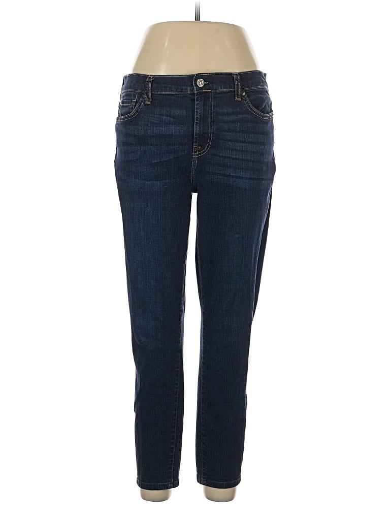 Pre-owned 7 For All Mankind Jeans In Blue