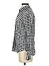 J.Crew Checkered-gingham Blue Long Sleeve Button-Down Shirt Size 4 - photo 5