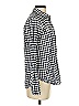 J.Crew Checkered-gingham Blue Long Sleeve Button-Down Shirt Size 4 - photo 4