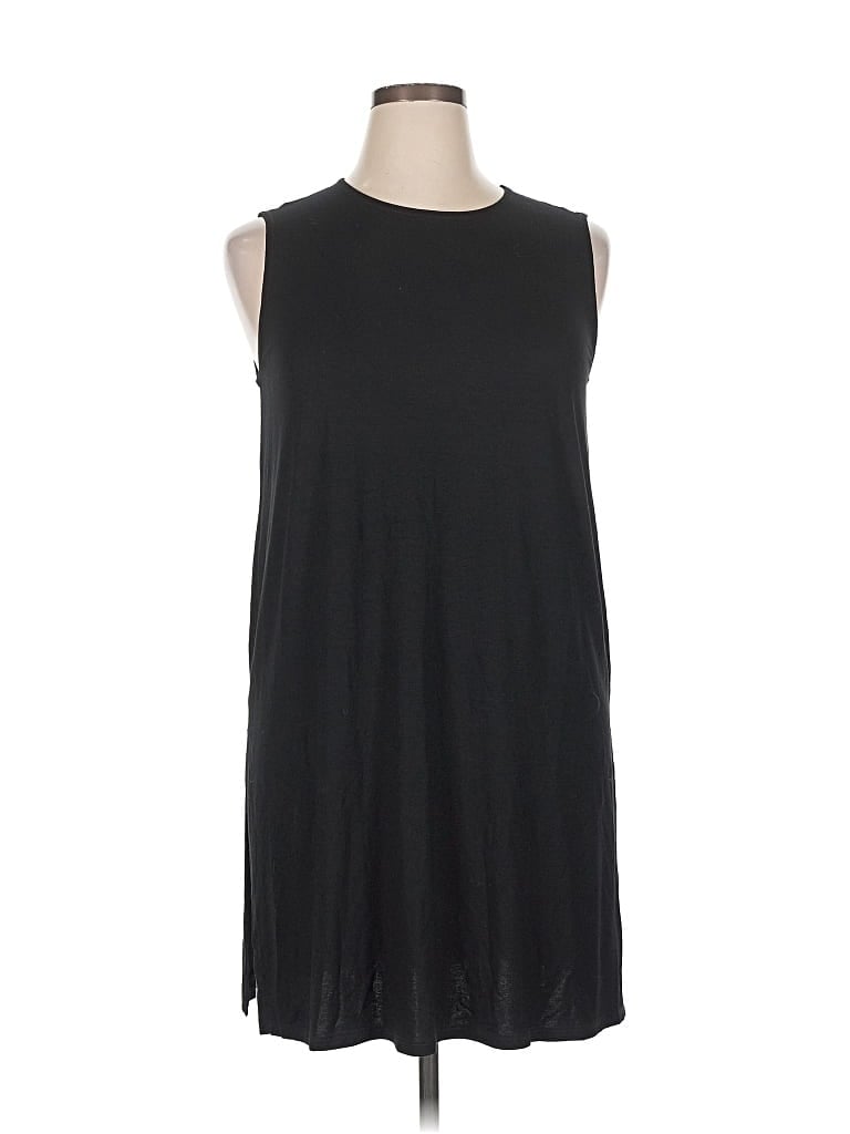 Pre-owned Eileen Fisher Casual Dress In Gray