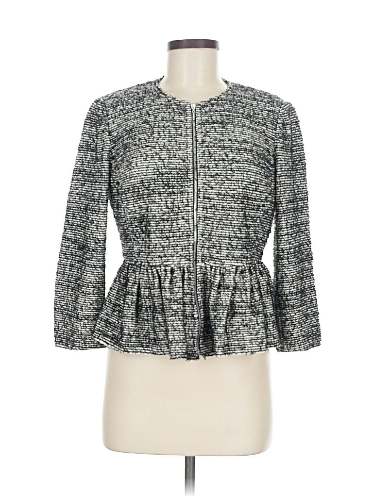 Rebecca Taylor Jacket In Gray