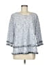 Style&Co Blue Pullover Sweater Size M - photo 1