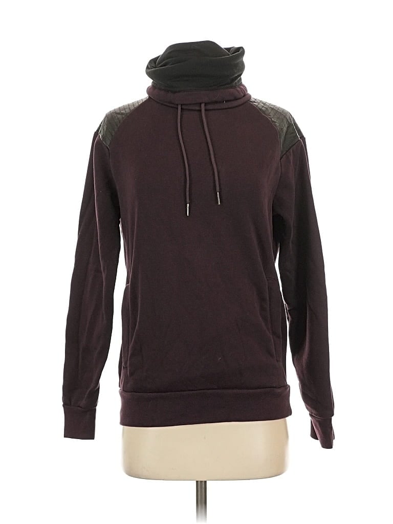 Pre-owned H&m Sweatshirt In Burgundy