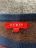 Guess 100% Cotton Houndstooth Blue Pullover Sweater Size L - photo 6