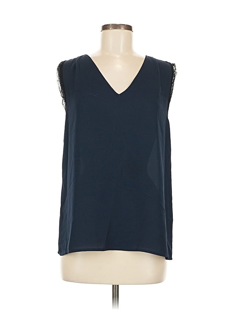 Pre-owned Aqua Sleeveless Blouse In Blue
