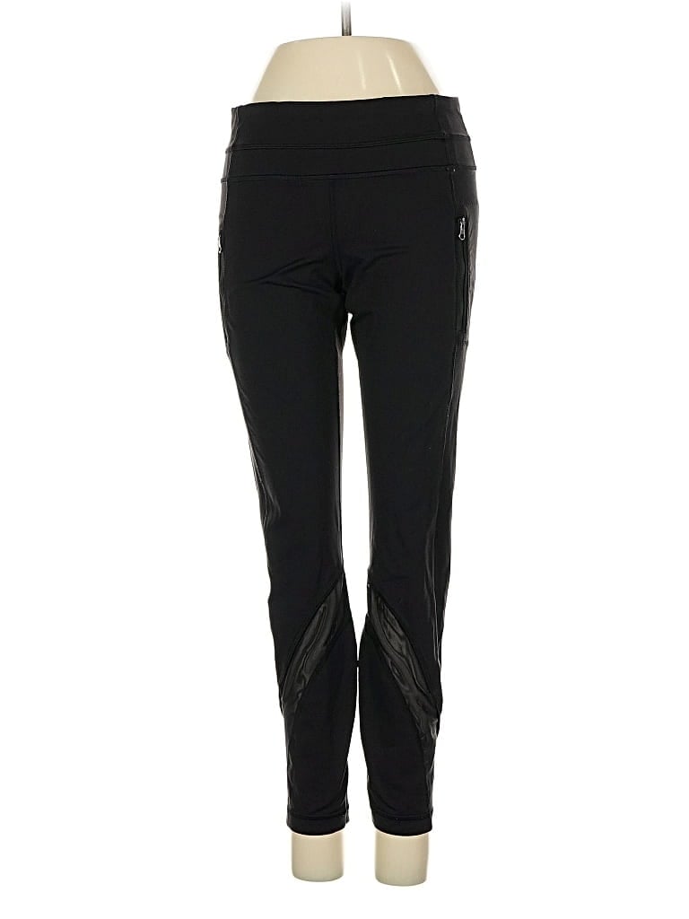 Pre-owned Lululemon Athletica Active Pants In Black