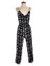 Madewell 100% Polyester Tweed Black Blue Jumpsuit Size XS - photo 1