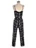 Madewell 100% Polyester Tweed Black Blue Jumpsuit Size XS - photo 2