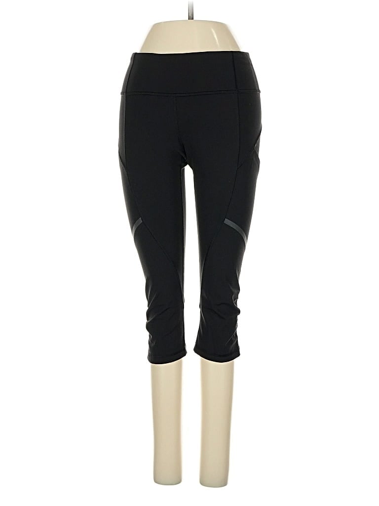 Pre-owned Lululemon Athletica Active Pants In Black