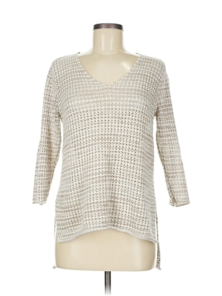 Pre-owned Jeanne Pierre Pullover Sweater In Brown