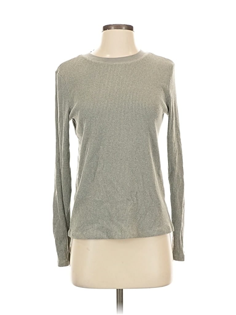 Pre-owned Zara Pullover Sweater In Silver