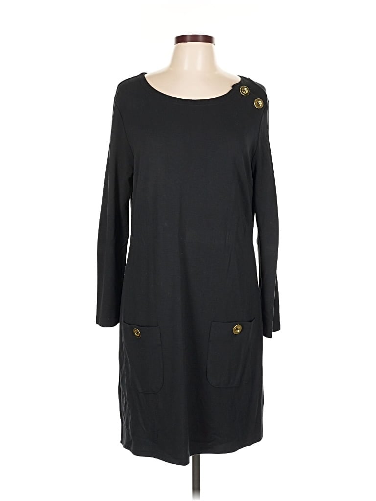 Pre-owned Sail To Sable Casual Dress In Black