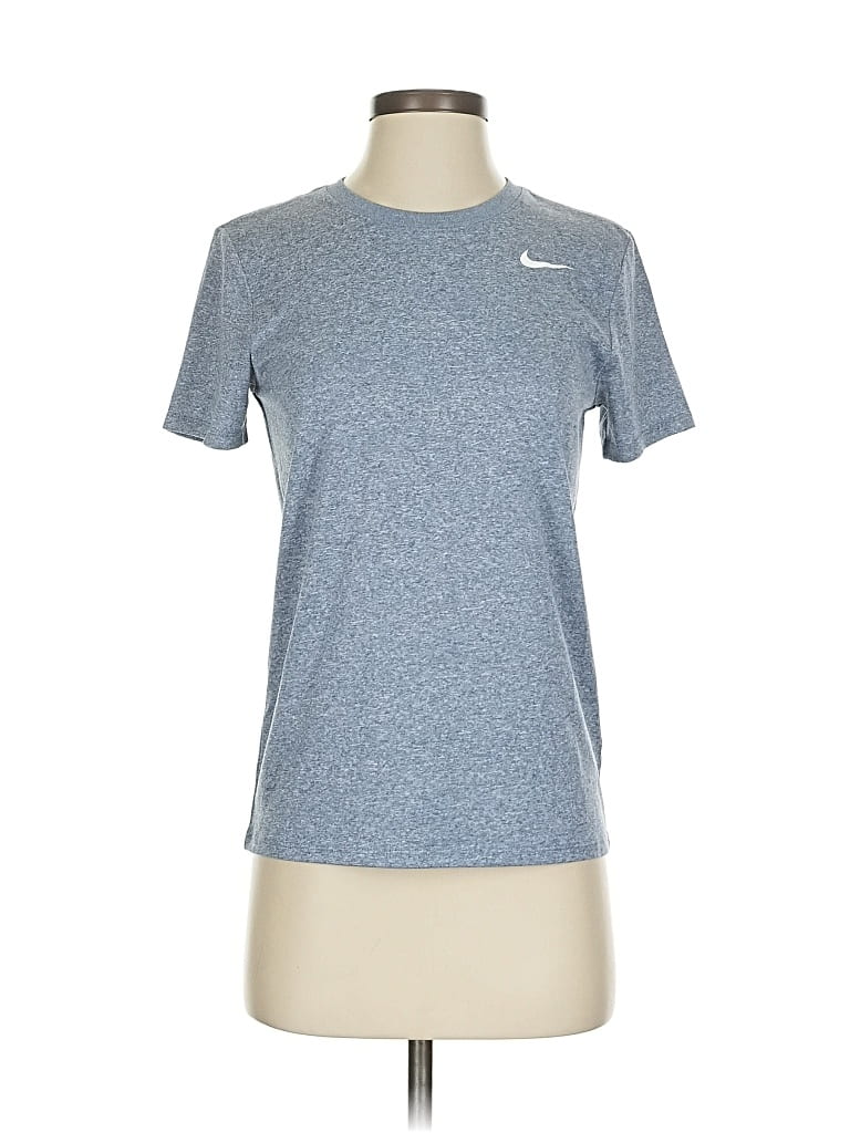 Pre-owned Nike Active T-shirt In Blue