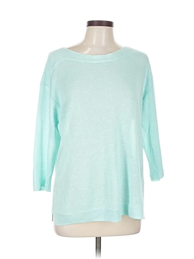 Pre-owned Talbots Pullover Sweater In Blue