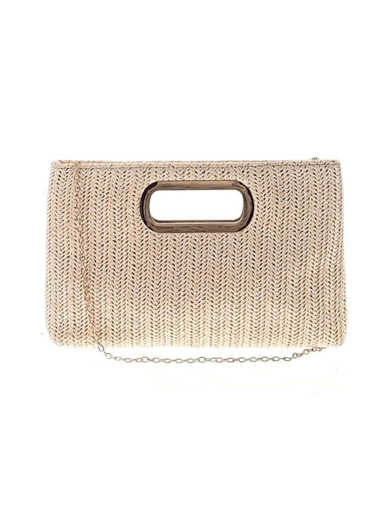 Pre-owned Nb Clutch In Brown