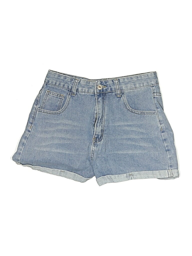 Pre-owned Shein Denim Shorts In Blue