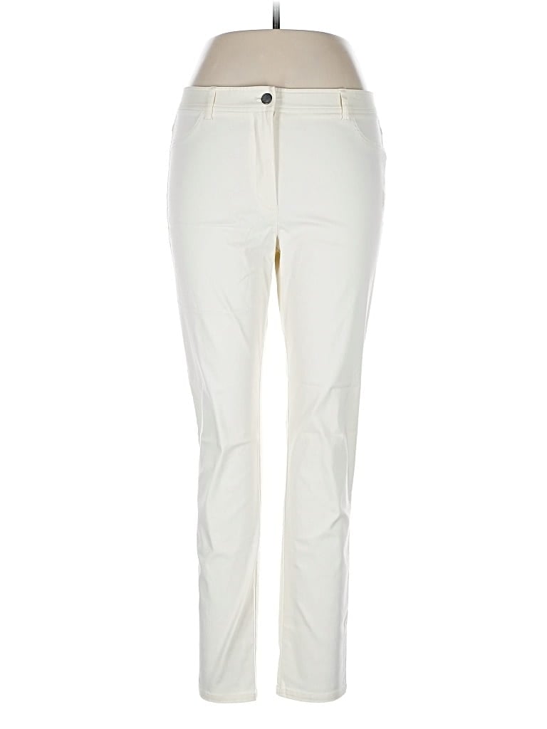 Pre-owned J. Mclaughlin Casual Pants In White
