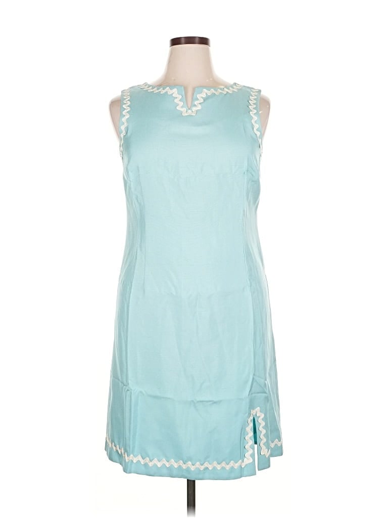 Pre-owned J. Mclaughlin Cocktail Dress In Blue