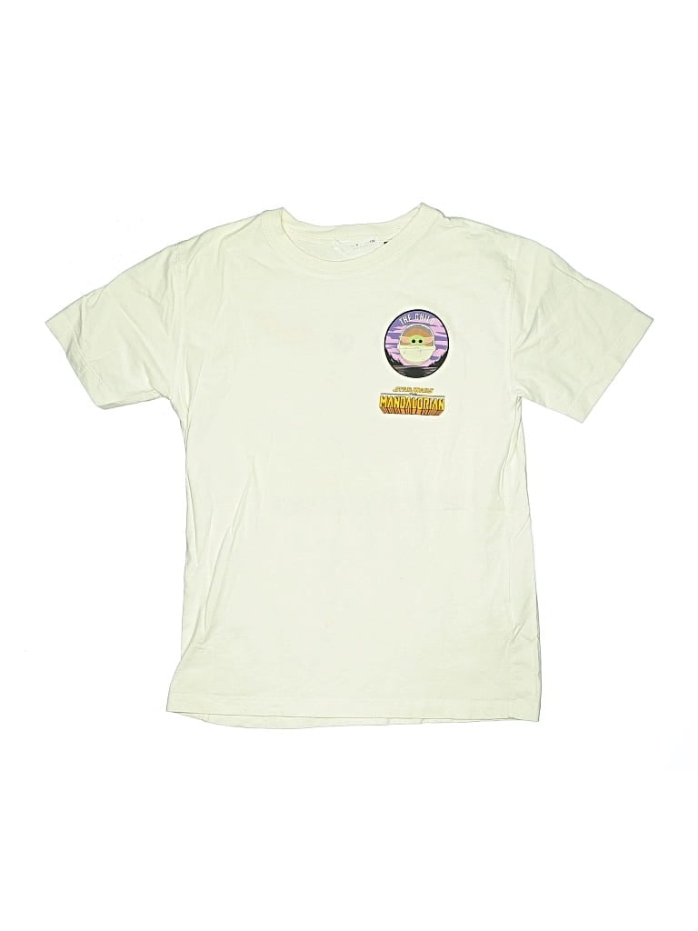 Pre-owned Zara Kids' Short Sleeve T-shirt In White