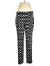 rsvp by TALBOTS Polka Dots Black Casual Pants Size 8 - photo 1