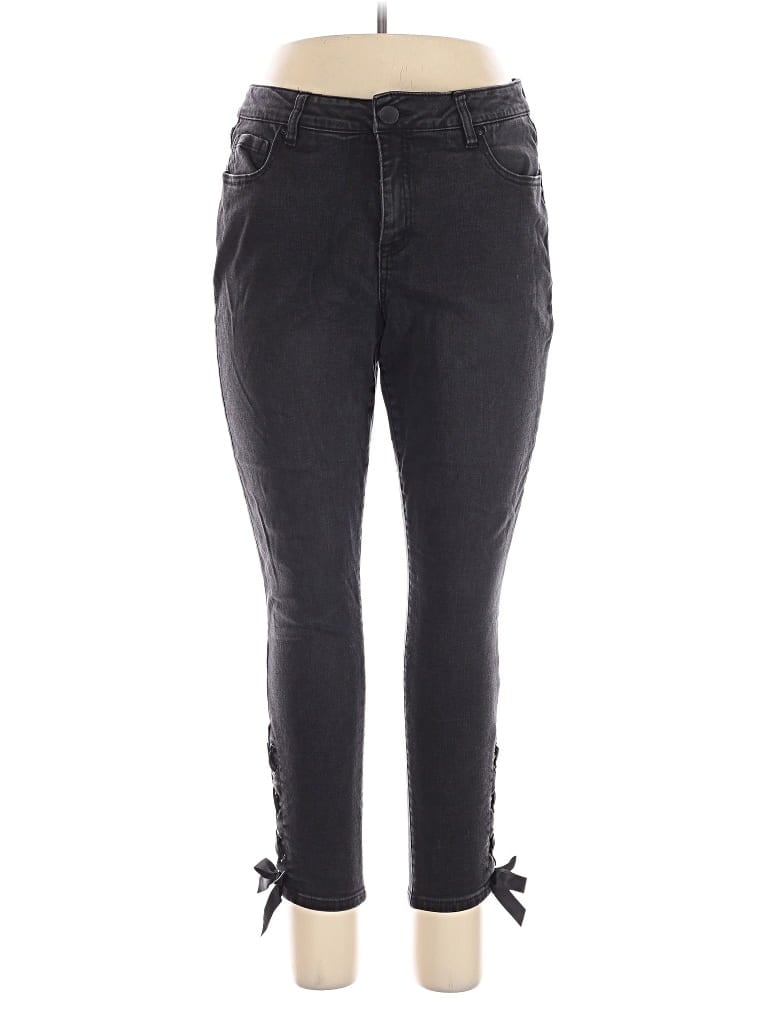 LANE BRYANT Pre-owned Jeans In Black