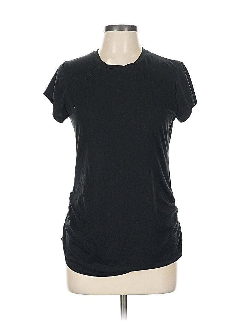 Pre-owned New Balance Active T-shirt In Black