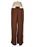 Shein Curve 100% Polyester Color Block Brown Casual Pants Size 0X - photo 1