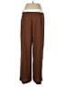 Shein Curve 100% Polyester Color Block Brown Casual Pants Size 0X - photo 2