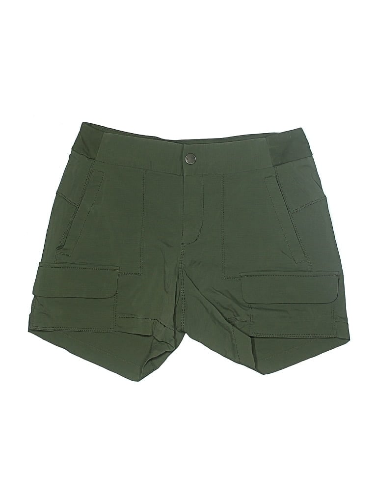 Pre-owned Athleta Cargo Shorts In Green