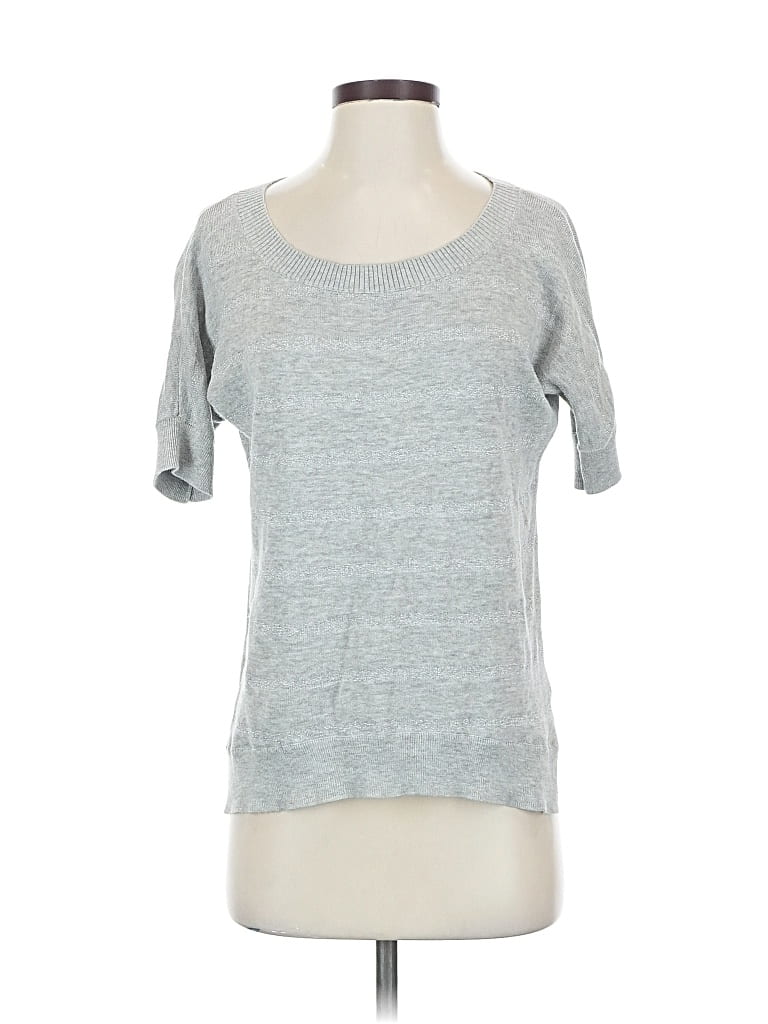 Pre-owned Banana Republic Pullover Sweater In Gray