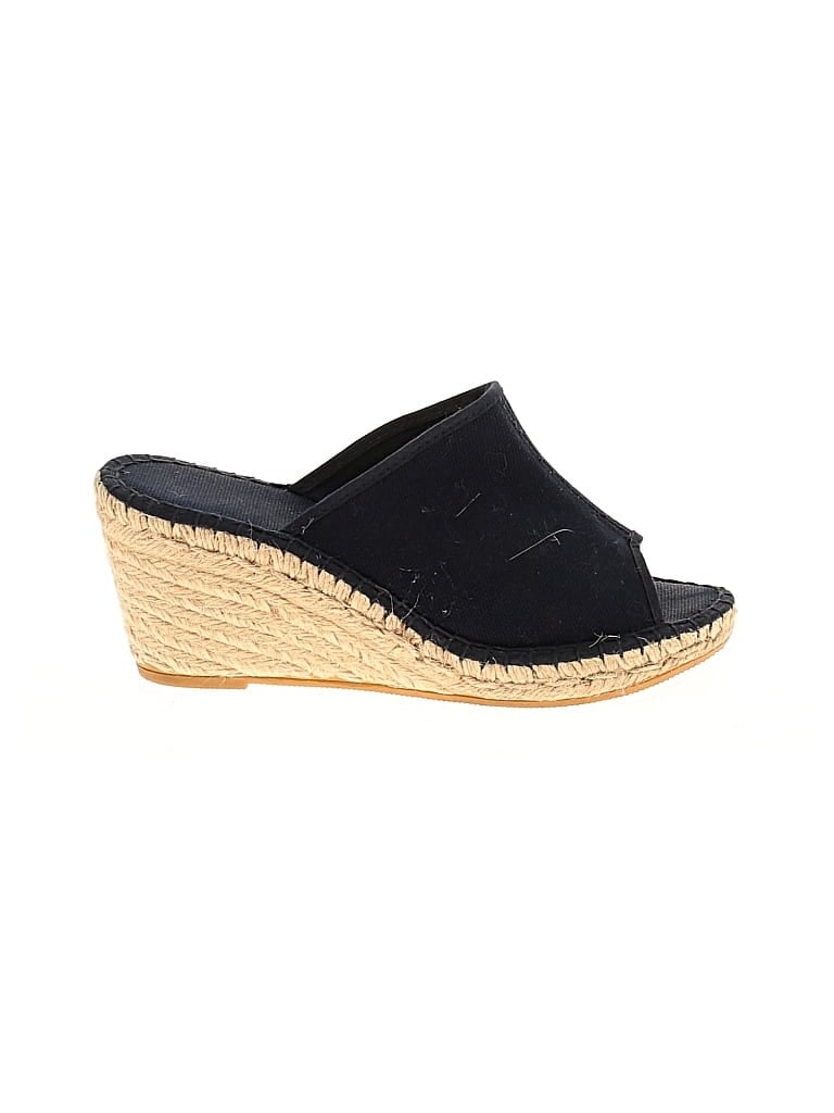 Pre-owned Assorted Brands Wedges In Blue