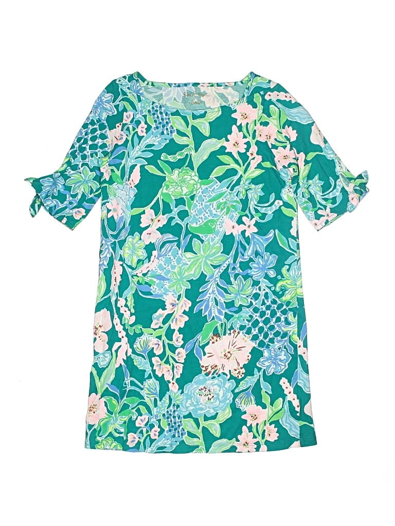 Pre-owned Lilly Pulitzer Kids' Dress In Green