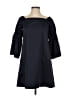 Tibi 100% Cotton Solid Black Cocktail Dress Size 2 - photo 1