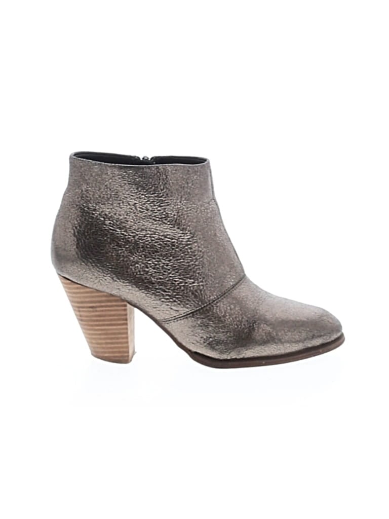 Pre-owned Aldo Ankle Boots In Gold