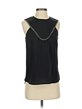 Inclán Studio Sleeveless Silk Top