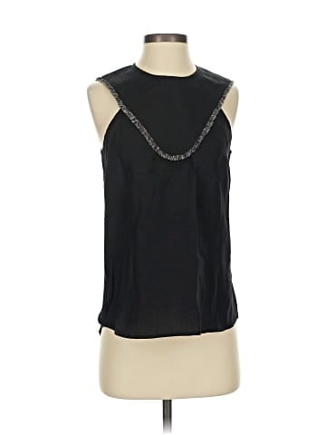 Inclán Studio Sleeveless Silk Top (view 1)
