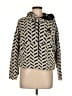 Koral Chevron-herringbone Black Pullover Sweater Size S - photo 1