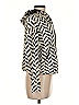 Koral Chevron-herringbone Black Pullover Sweater Size S - photo 4