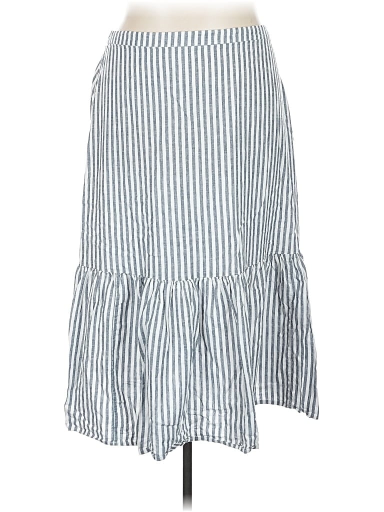 Pre-owned Caslon Casual Skirt In Blue