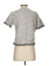 Maven West Silver Short Sleeve Top Size XS - photo 2