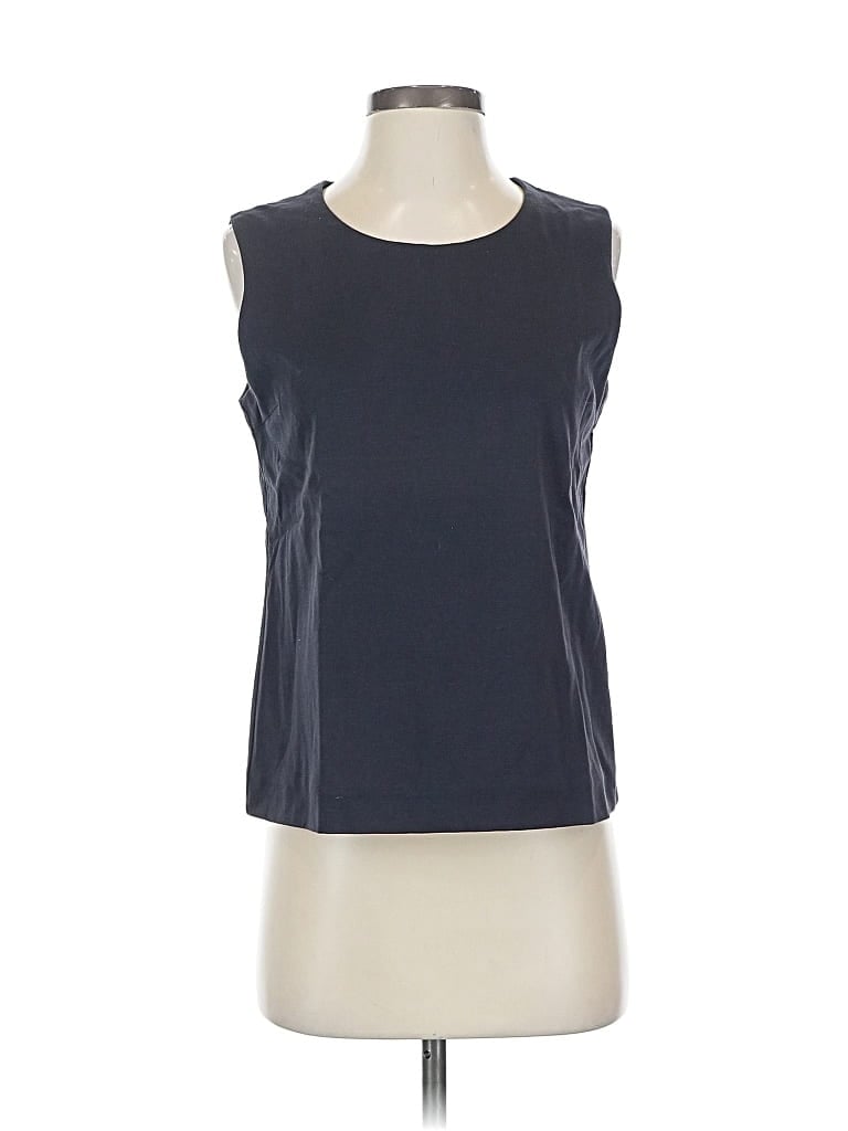 Pre-owned Cos Sleeveless Top Gray Scoop Neck Tops