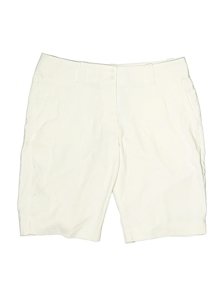 Pre-owned Nike Khaki Shorts In White