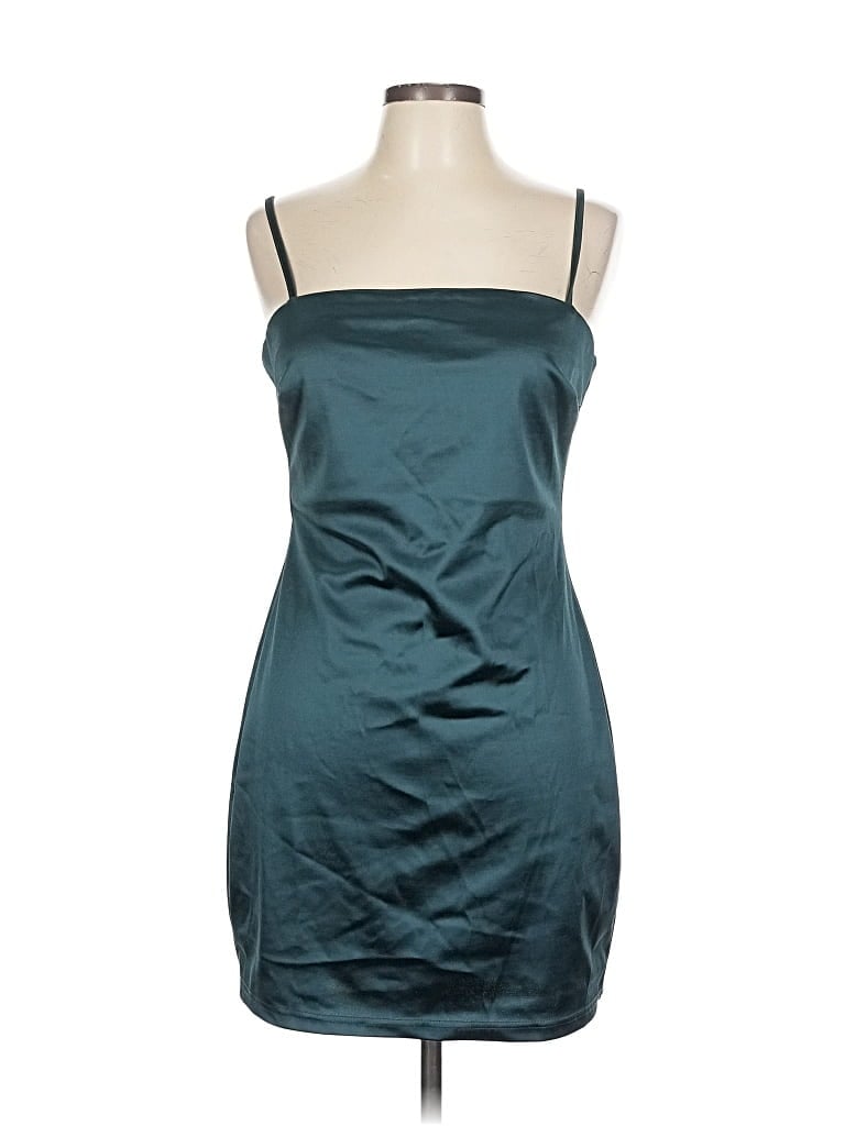 Pre-owned All In Favor Cocktail Dress In Blue