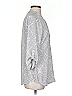 Maurices 100% Polyester Silver Gray 3/4 Sleeve Blouse Size S - photo 4