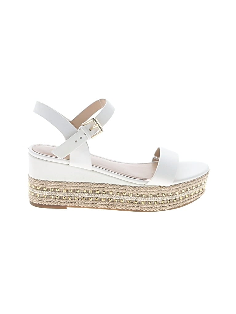 Pre-owned Aldo Wedges In White
