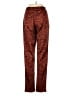Moda International Paisley Red Casual Pants Size 4 - photo 2