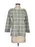 Cynthia Rowley TJX Plaid Gray Pullover Sweater Size S - photo 1