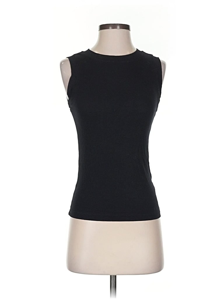 Pre-owned Banana Republic Sleeveless T-shirt In Black